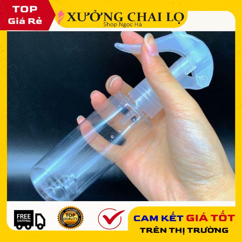 Chai Xịt Phun Sương ❤ GIÁ RẺ NHẤT ❤ Chai nhựa pet xịt Vòi chuột rỗng 100ml 150ml 200ml 250ml chiết mỹ phẩm .