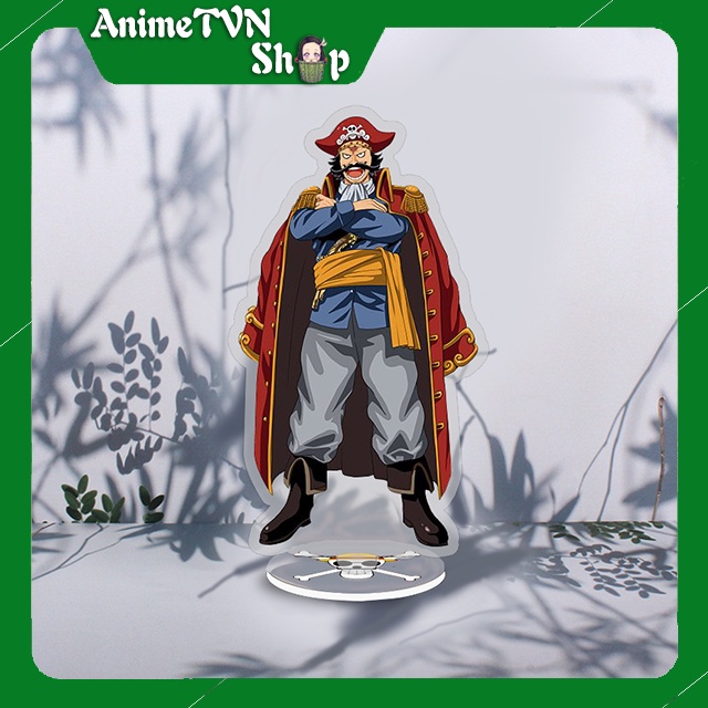 Tượng Mica Standee anime/manga One Piece ( Đảo Hải Tặc) - Đô đốc, Vua hải tặc, Tứ hoàng và các đội trưởng - Nhựa Cứng