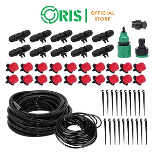 Hệ thống tưới nhỏ giọt,tưới cây oris 20m dây 10mm- 20 béc, tưới chậu cây, ban công, sân thượng