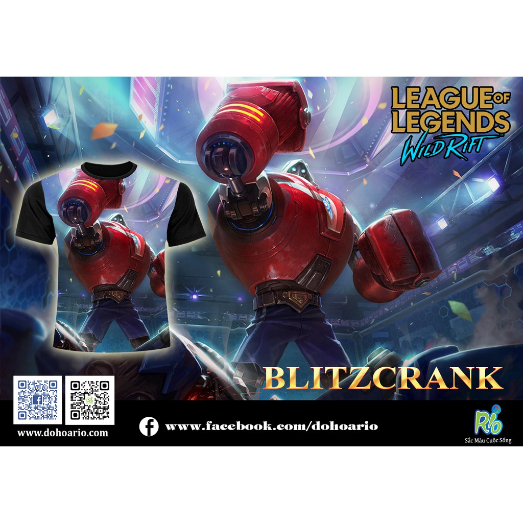 Áo LMHT - BLITZCRANK