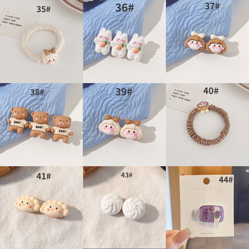 Kẹp tóc hình thức ăn độc đáo vui nhộn thời trang