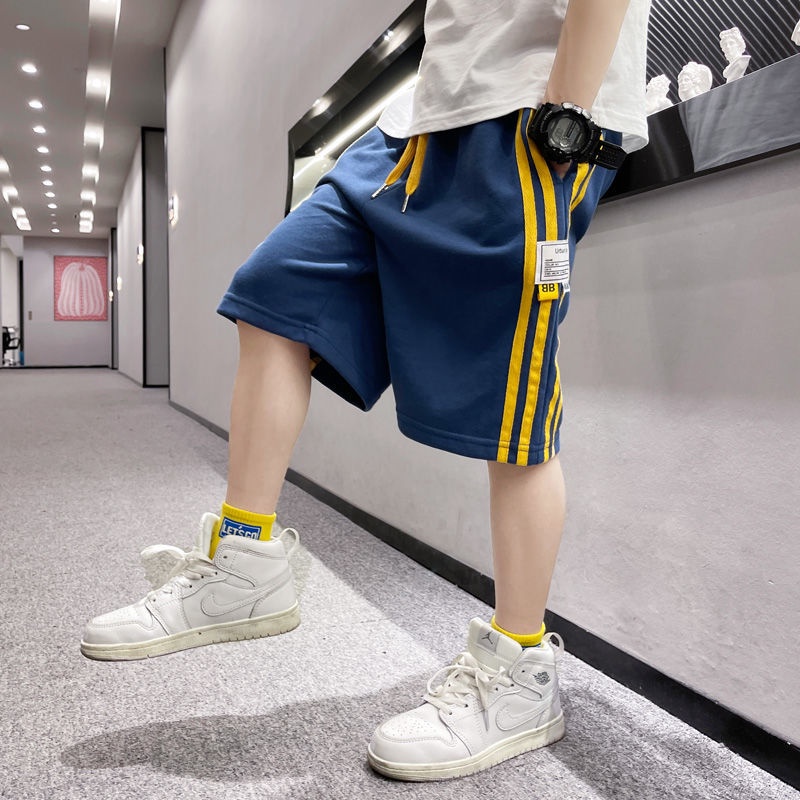 Quần short thể thao lưng thun thời trang cho bé trai