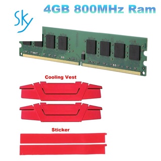 AMD Bộ Nhớ Ram DDR2 4GB 800MHz PC2-6400 240 Pin 1.8V DIMM Cho Máy Tính