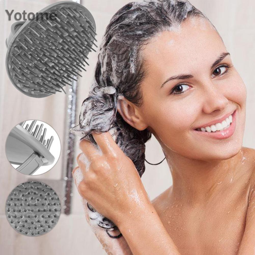 Lược gội đầu silicone chống trượt mát xa da đầu