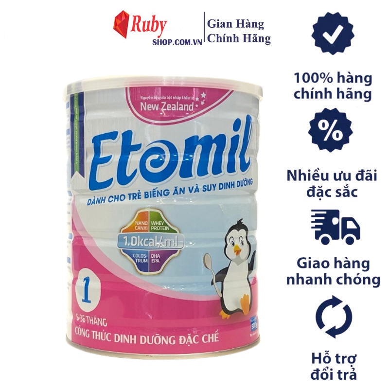 Sữa Bột Etomil số 1 (900g)