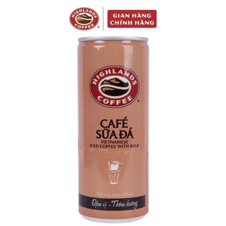 Cà Phê Sữa Đá Highlands Coffee (235ml/Lon)