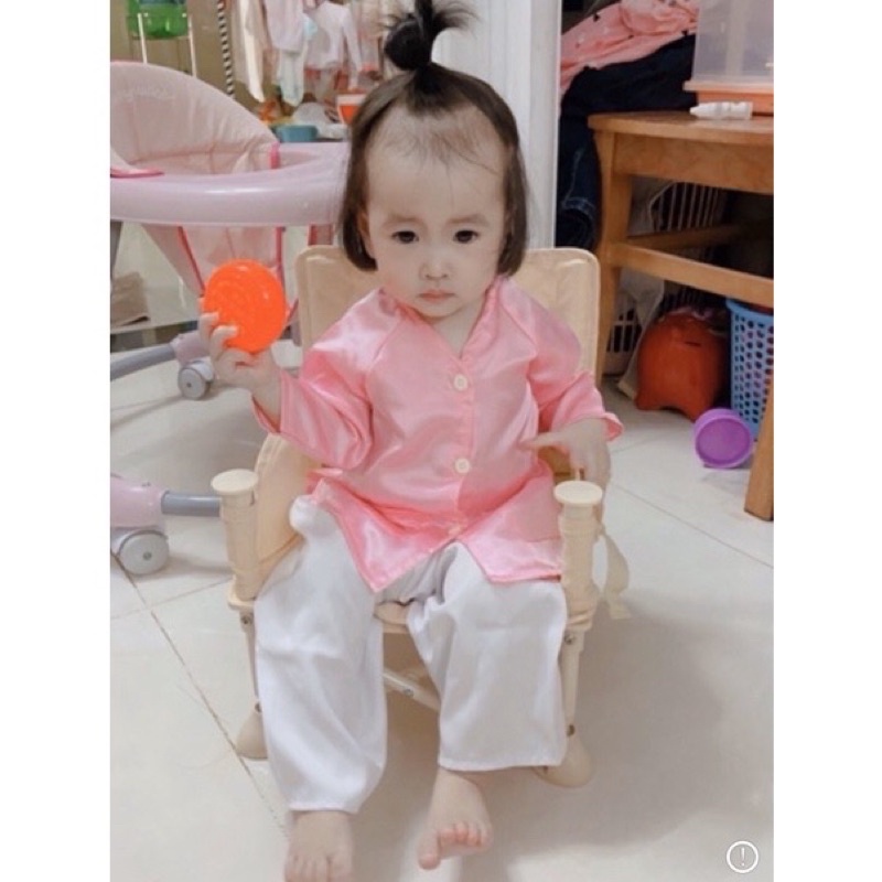 Áo bà ba trẻ em cho bé gái bé trai xinh xắn