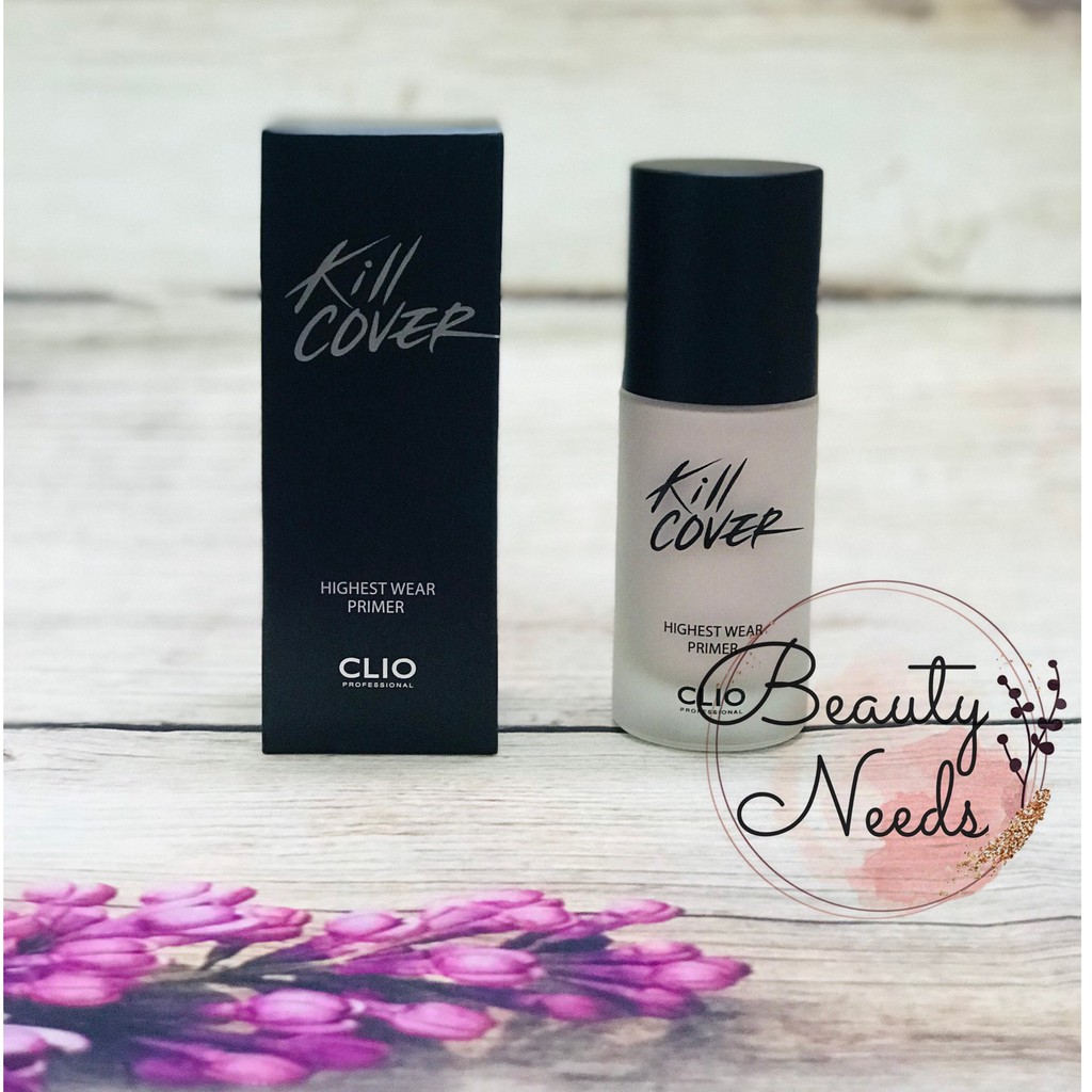 Kem lót Clio Kill Cover Highest Wear Primer làm hồng và đều màu da