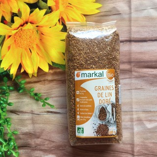 Organic - hạt lanh vàng/ nâu hữu cơ markal 500g