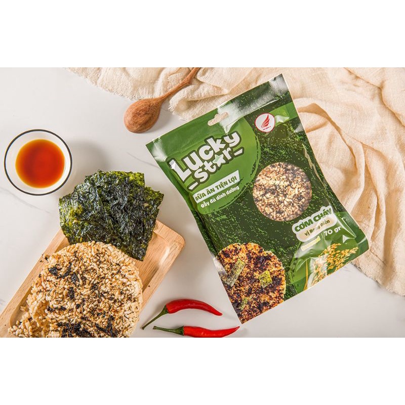 Cơm cháy chà bông Lucky Star Vị Rong Biển-50gram | BigBuy360 - bigbuy360.vn