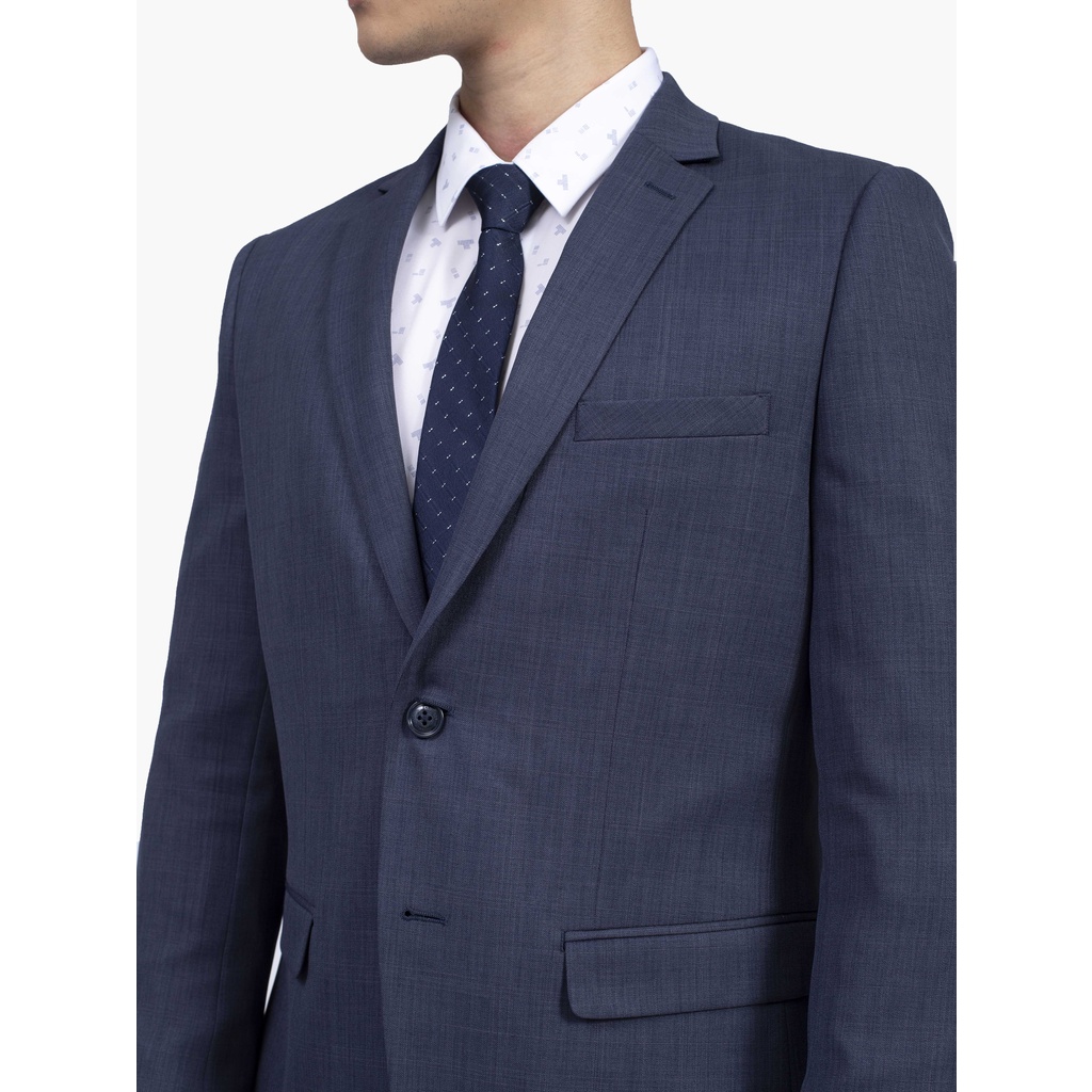 Bộ suit nam ARISTINO dáng Regular fit, lịch lãm sang trọng, họa tiết tinh tế, chất liệu cao cấp - ASU00401