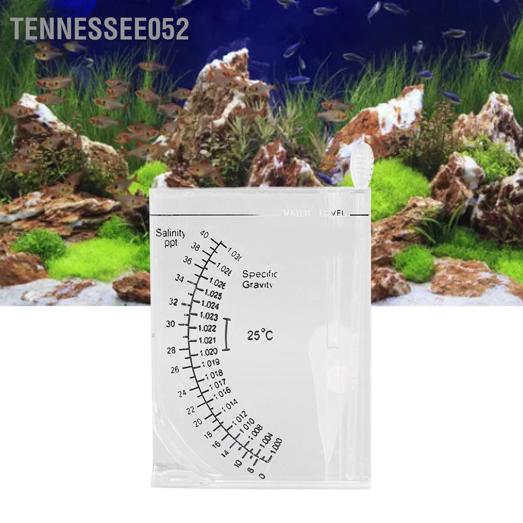 Tennessee052 Máy đo độ mặn bể cá chính xác cho Trọng lượng riêng và của nước biển