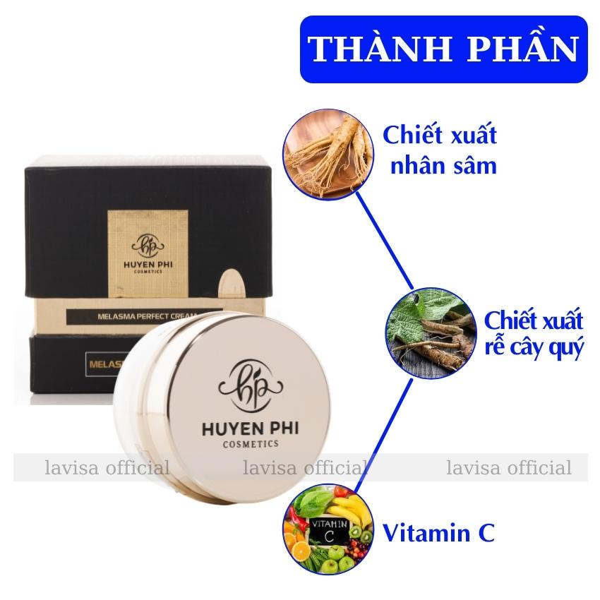Kem Nám Huyền Phi Sạch Nám Tàn Nhang Dưỡng Da Trắng Sáng Đều Màu Không Bào Mòn Da
