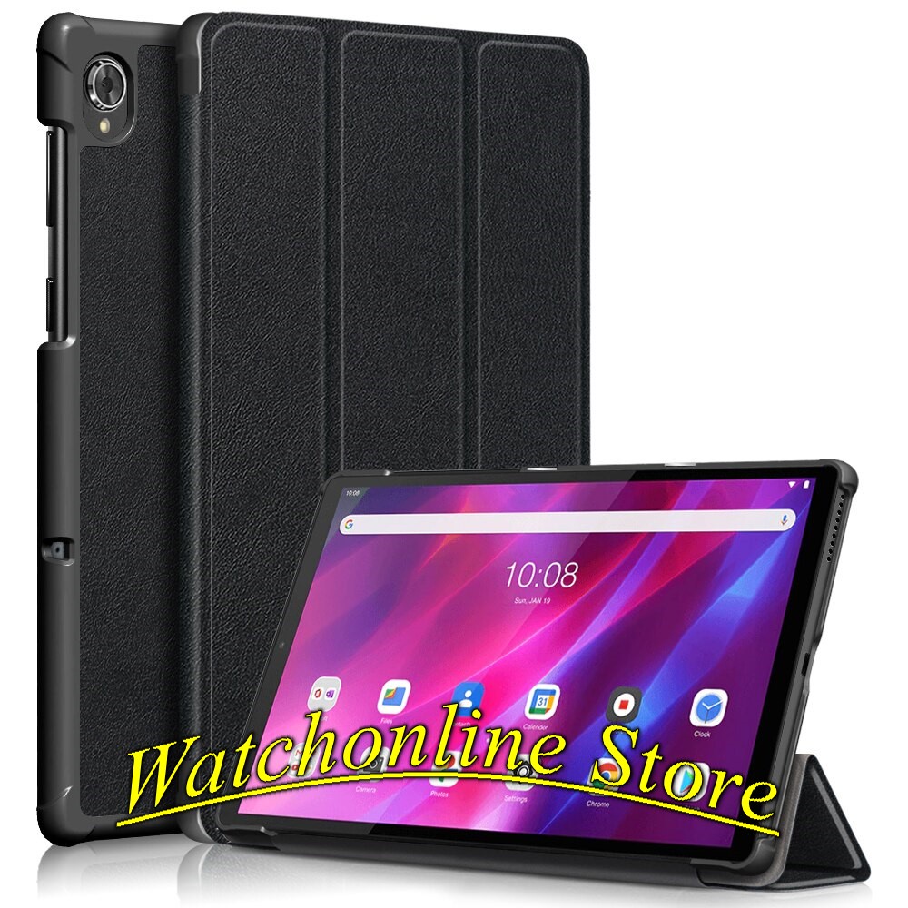 Bao da máy tính bảng có giá đỡ nam châm chống dấu vân tay cho Lenovo Tab K10 TB-X6C6 10.3 inch