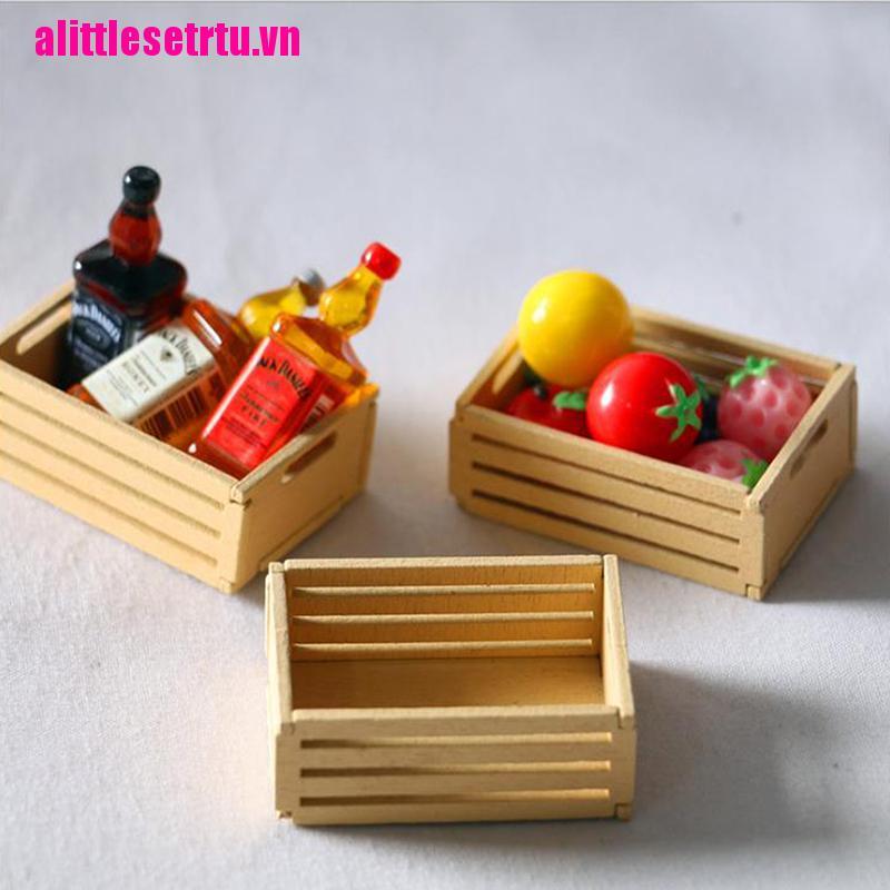 Mô Hình Khung Gỗ Trang Trí Nhà Búp Bê Tỉ Lệ 1 / 12