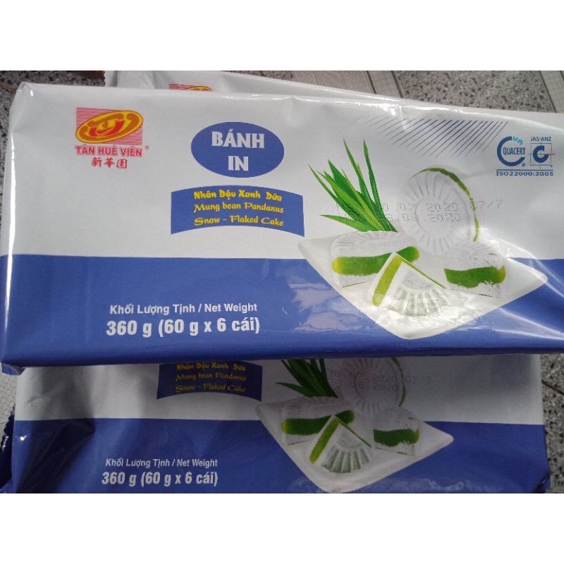 Bánh In đậu xanh dứa 360GR Tân Huê Viên