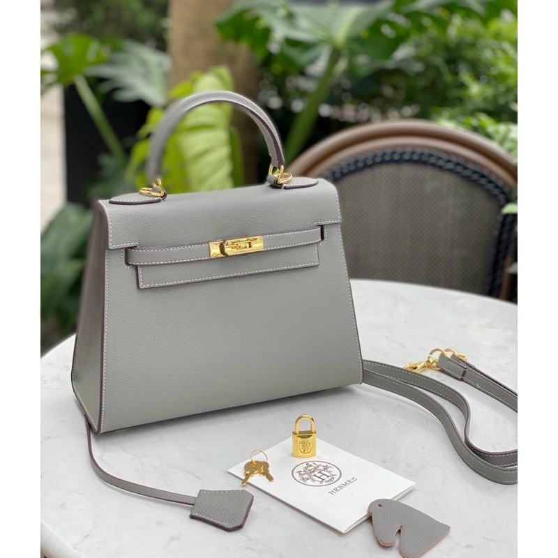 Túi Hermes Kelly 6 màu tag vàng& bạc fullbox