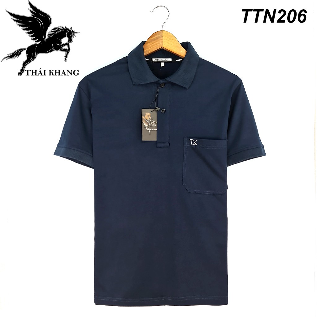 Áo polo nam trung niên tay lỡ có cổ vải cotton mát loại áo thun nam có cổ form rộng thoải mái TOG2 | BigBuy360 - bigbuy360.vn