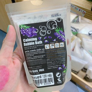 Bột Tắm Tạo Bọt CALMING BUBBLE BATH Phutawan 120g