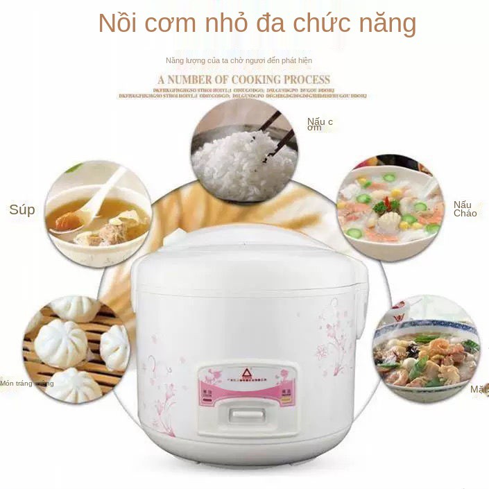 ✑Nồi cơm điện chống dính tam giác đỏ gia đình 2 lít 3 4 5 6 ký túc xá sinh viên mini