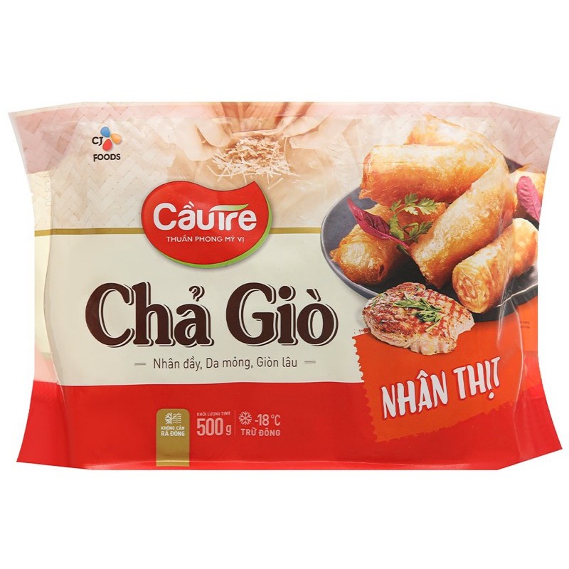 Chả Giò Nhân Thịt Cầu Tre 500g