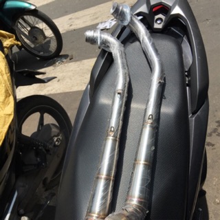 Cổ 2 Khúc Inox 304 Cho Nhiều Loại Xe