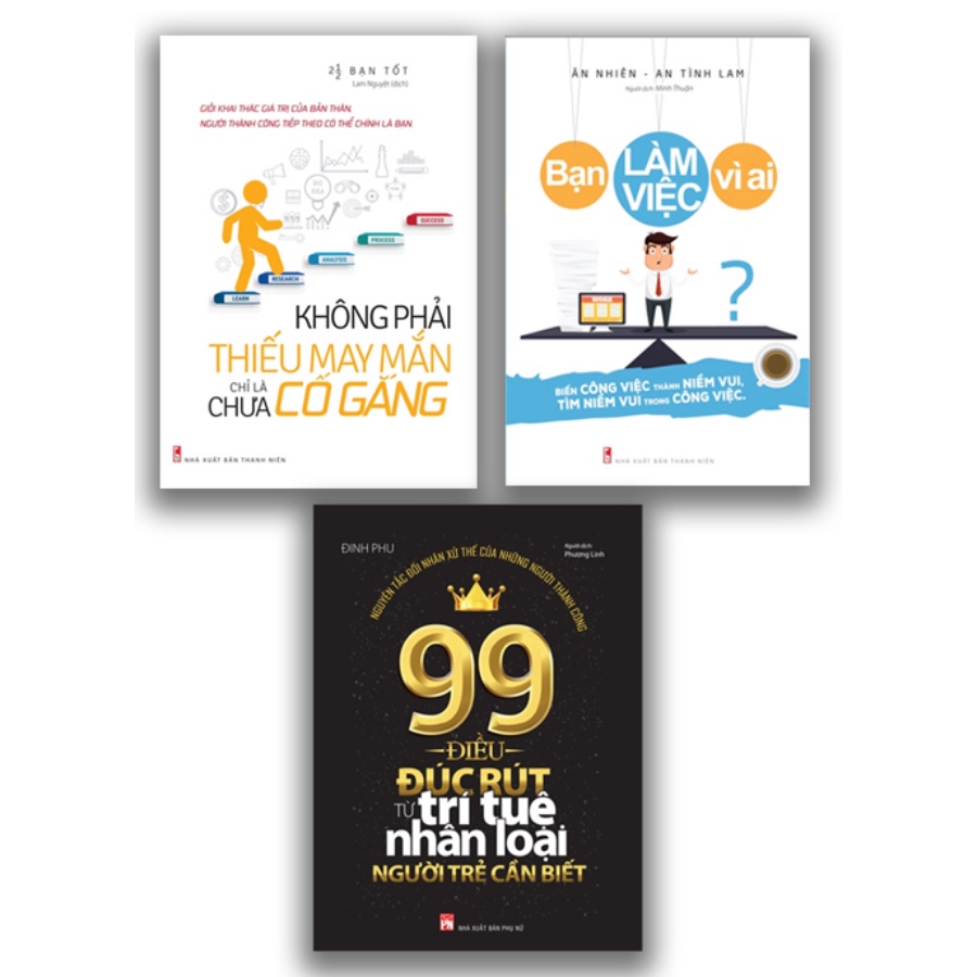 Sách - Combo Hành Trang Cho Người Trẻ (Bộ 3 Cuốn) - ML