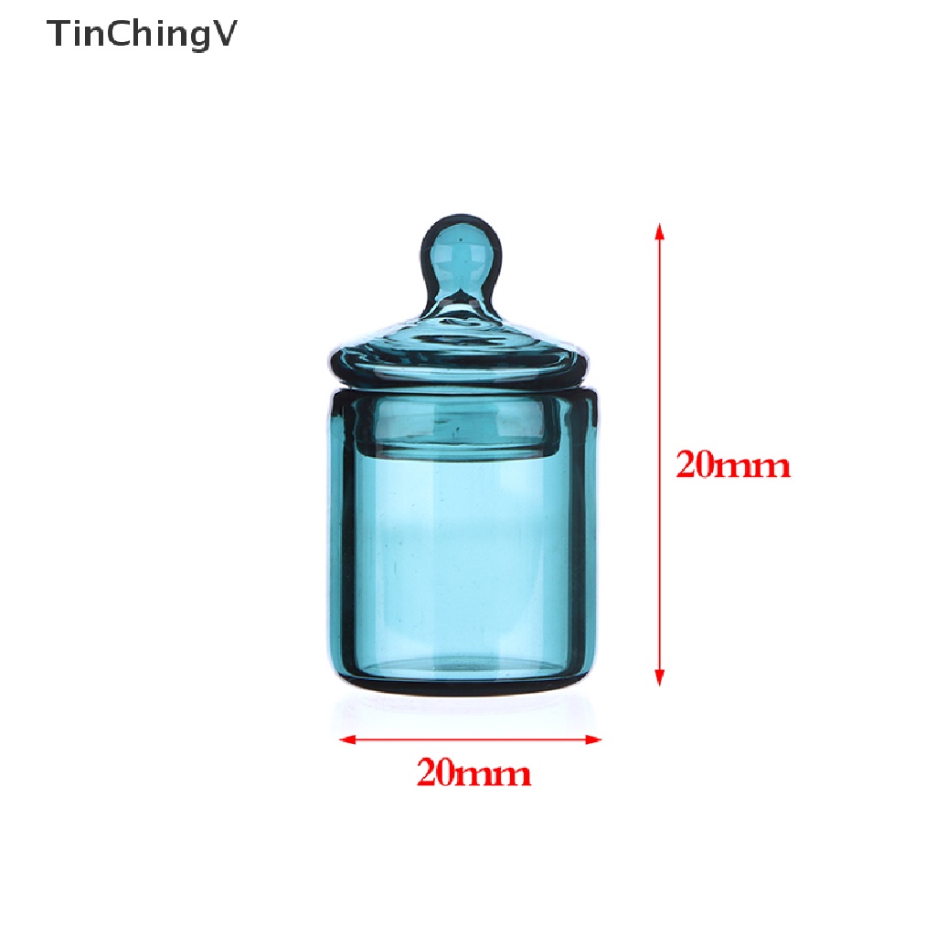 Lọ Thủy Tinh Mini Đựng Kẹo 1: 12 Trang Trí Nhà Búp Bê
