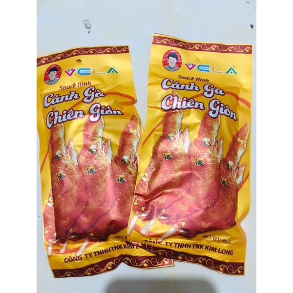 sỉ bịch 30 gói cánh gà chiên