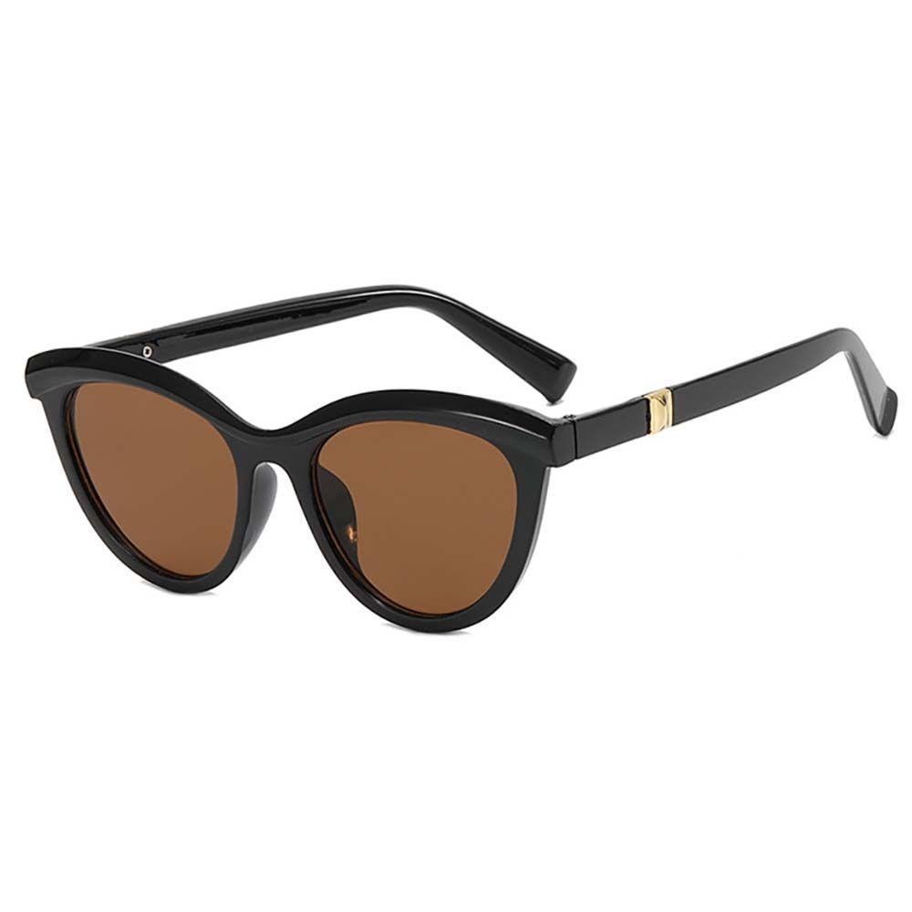 Mắt Kính Chống Bức Xạ Gọng Kim Loại Màu Đen In Họa Tiết Da Báo Chống Ánh Sáng Xanh Máy Tính Thanh Lịch