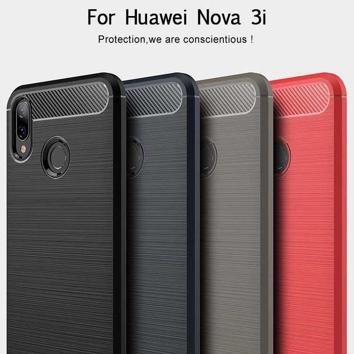 Ốp lưng điện thoại thời trang bằng Silicone mềm chống sốc cho Huawei Nova 3i Nova 3 3e 5 5i 5T Pro