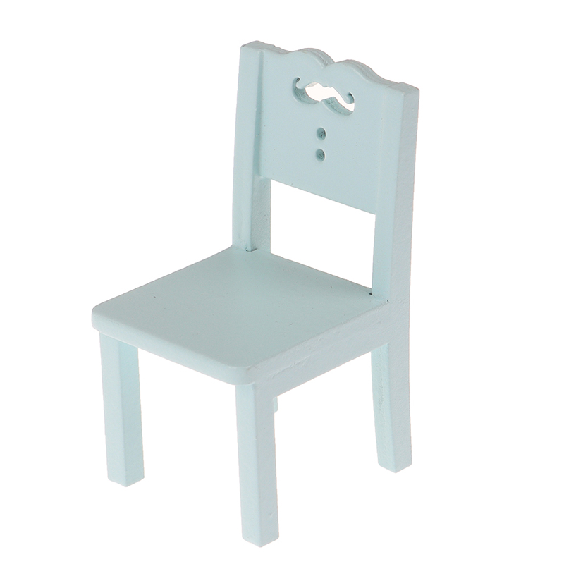 Bộ Ghế Gỗ Tỉ Lệ 1: 12 Trang Trí Nhà Búp Bê