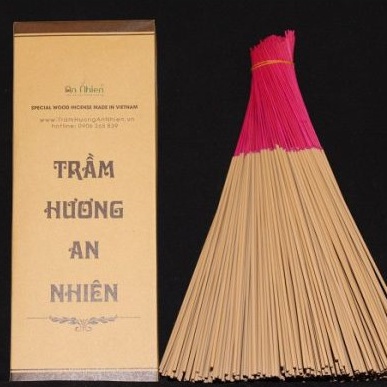 Nhang Trầm Hương An Nhiên Phổ Thông Hộp Lớn Tiết Kiệm, Hương, Nhang Thờ Cúng Sạch Thơm An Toàn, PT825 Dài 30cm, 825 Que