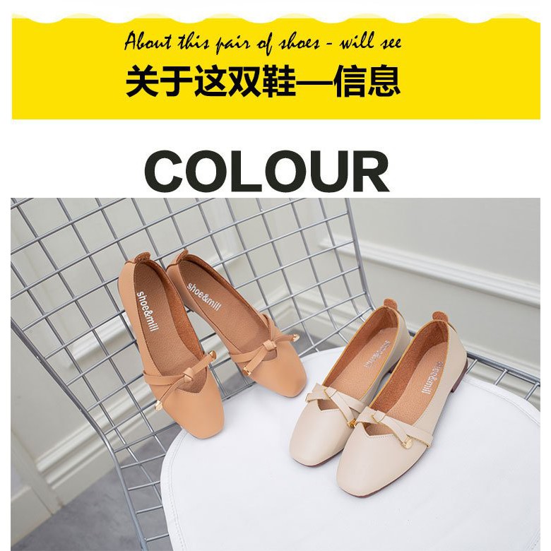 Giày Búp Bê Đính Nơ Thời Trang Nữ Tính | BigBuy360 - bigbuy360.vn