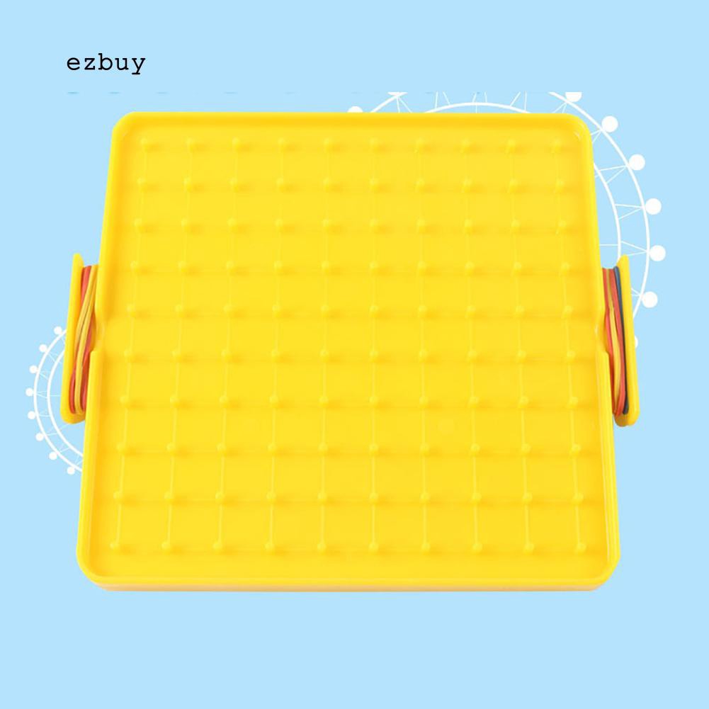 Set 4 bảng đinh 16*16cm kèm dây chun tạo hình độc đáo