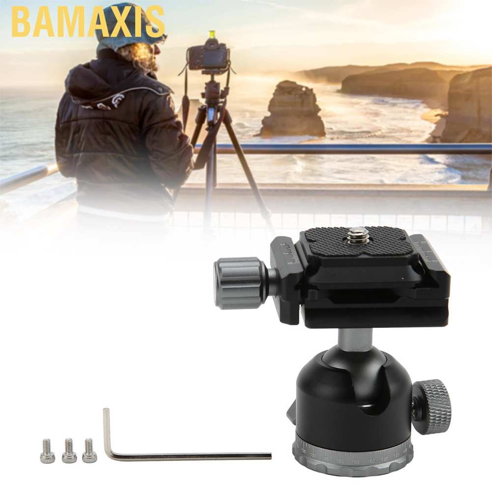 Đầu bi bamaxis mini bằng hợp kim nhôm xoay 360 độ cho chân máy ảnh kỹ thuật số
 | BigBuy360 - bigbuy360.vn