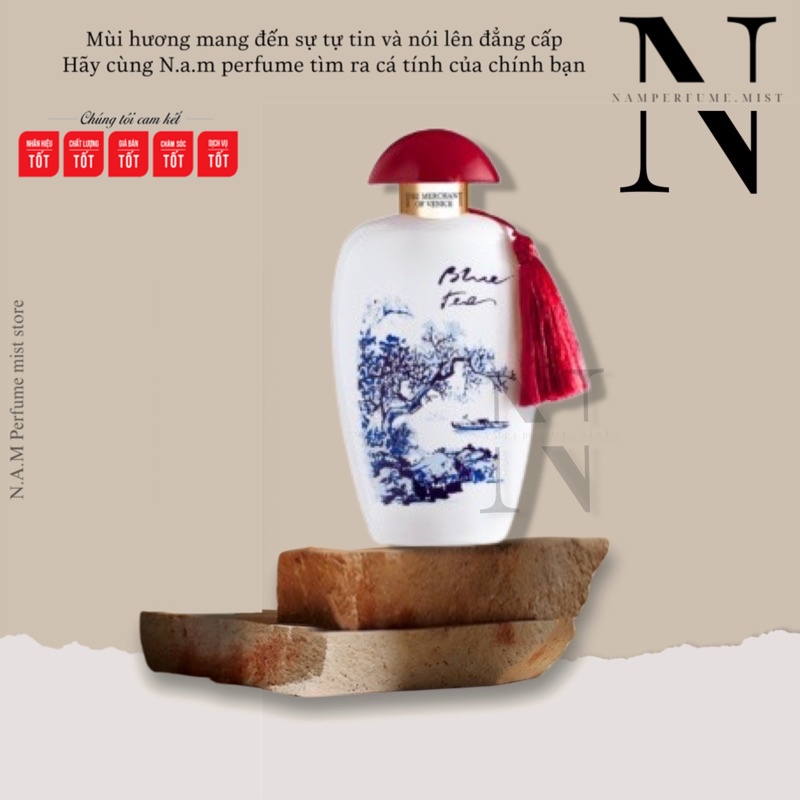 The Merchant Of Venice Blue Tea | Nước hoa unisex | Tươi trẻ và Nhẹ Nhàng