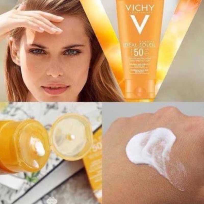 Kem Chống Nắng Vichy Emusion Ideal Soleil SPF50 Mattifying Face Fluid Dry Touch | BigBuy360 - bigbuy360.vn