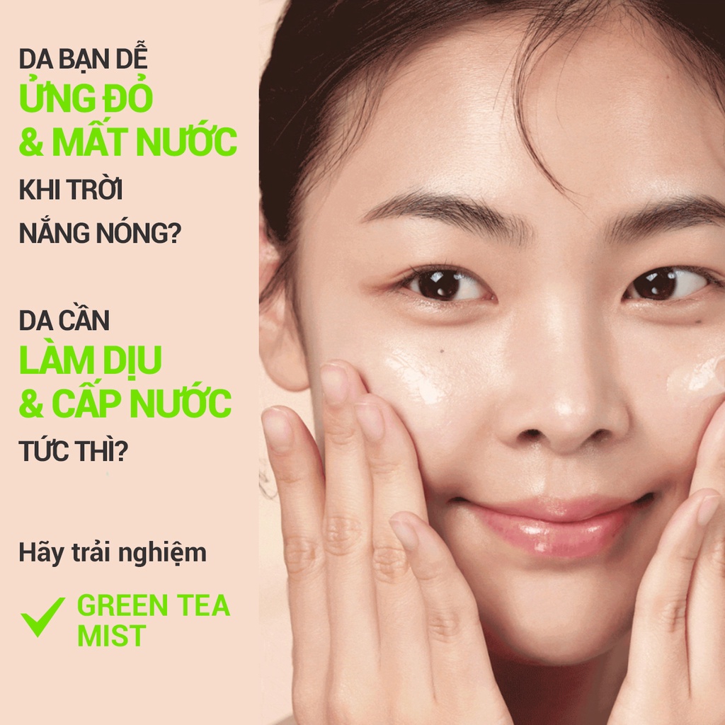 [Mã COSIF05 giảm 10% đơn 400K] Bộ sản phẩm làm sạch và dưỡng ẩm da innisfree Green Tea Seed Set