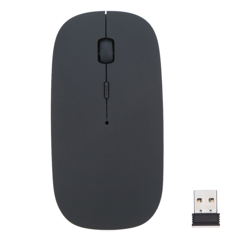 Chuột không dây Chuột Quang Không Dây Siêu Mỏng Màu Kẹo 2.4g Tiện Dụng Chuột máy tính
