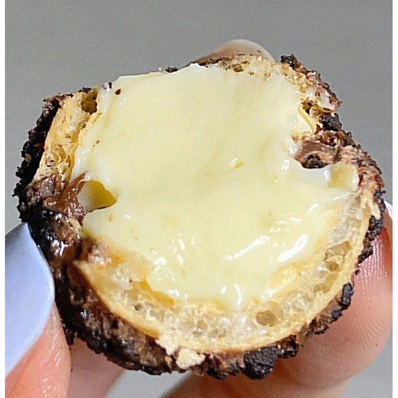 Bánh Socola Nhân Chảy 3 Lớp Siêu Ngon - Hộp 200gr ~ 20 viên