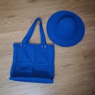 Combo túi mũ đi biển