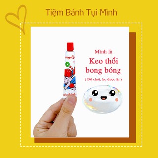 Keo thổi bong bóng (đồ chơi không được ăn)