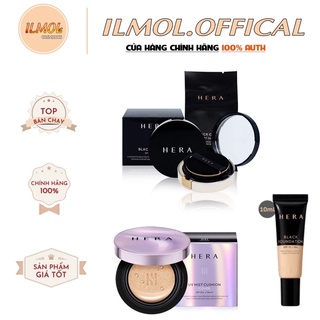 Phấn Nước Hera Black Cushion / Hera UV Mist Cushion Ultra Moisture/ kem nền Hera Black Foundation 10ml