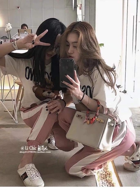 Quần jogger sọc viền cực hot