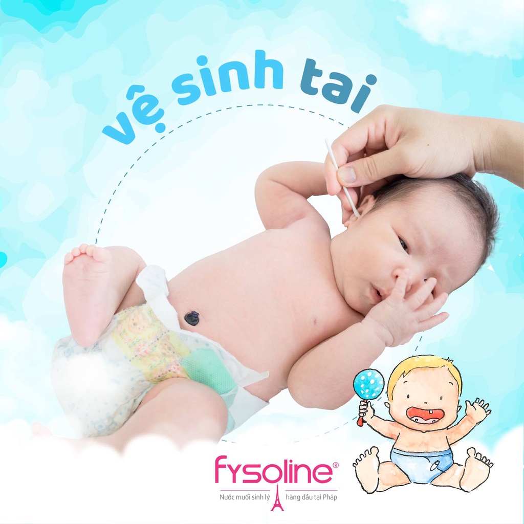 Nước Muối Sinh Lý Fysoline Tách Lẻ Ống Tiện Lợi