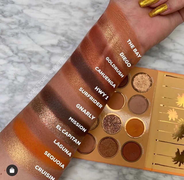 Bảng Màu Mắt Colourpop California Love