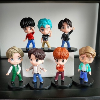 Set 7 figure BTS ver dynamite