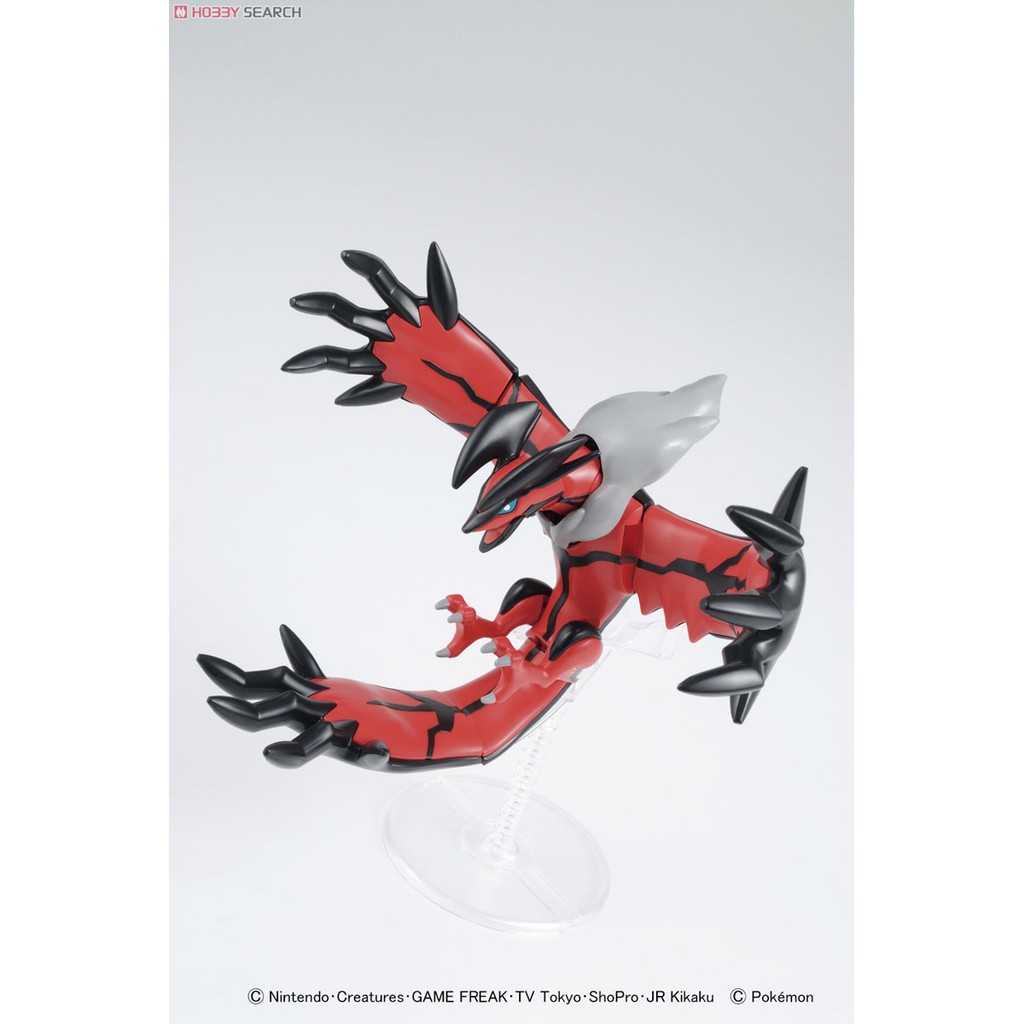 Bandai Pokemon Yveltal XY Pokepla Figure Rise Standard Mô Hình Nhựa Đồ Chơi Lắp Ráp Anime Nhật