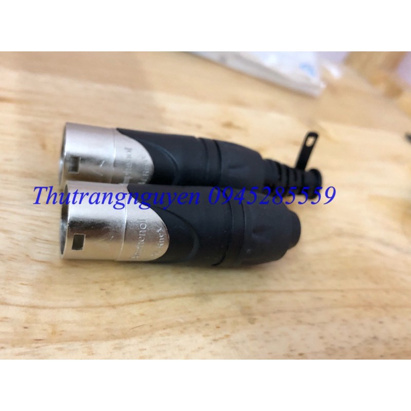 jack mạng RG45 canon XLR chính hãng Amphenol của úc